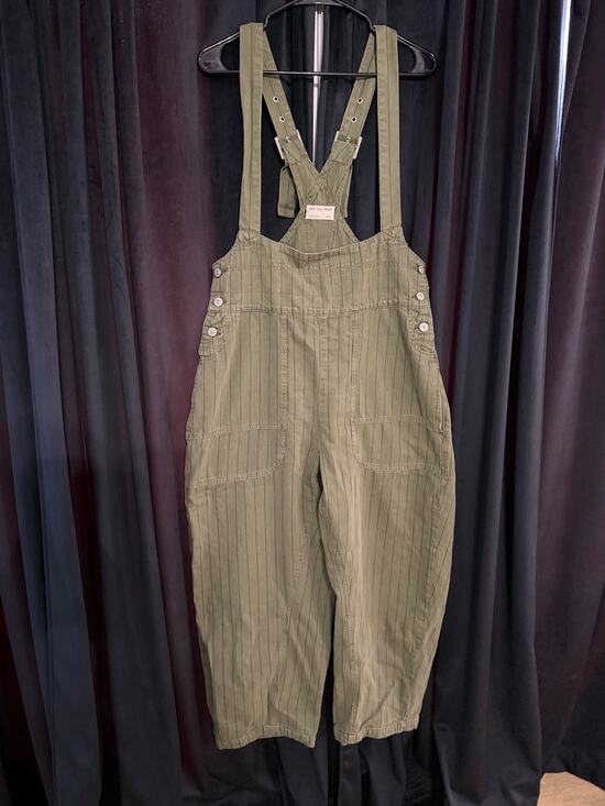 Free People Pants - Free People We the free Felix striped overalls